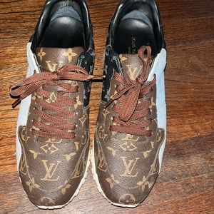 Mens tri color run away trainers